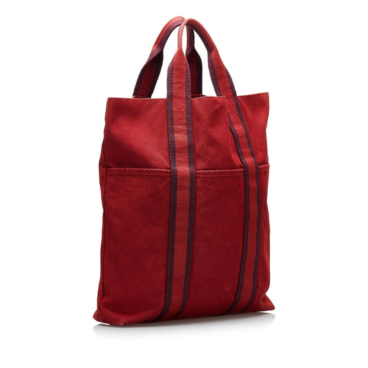 Luxury Hermes Fourre Tout Cabas (SHG-tnp7fm)