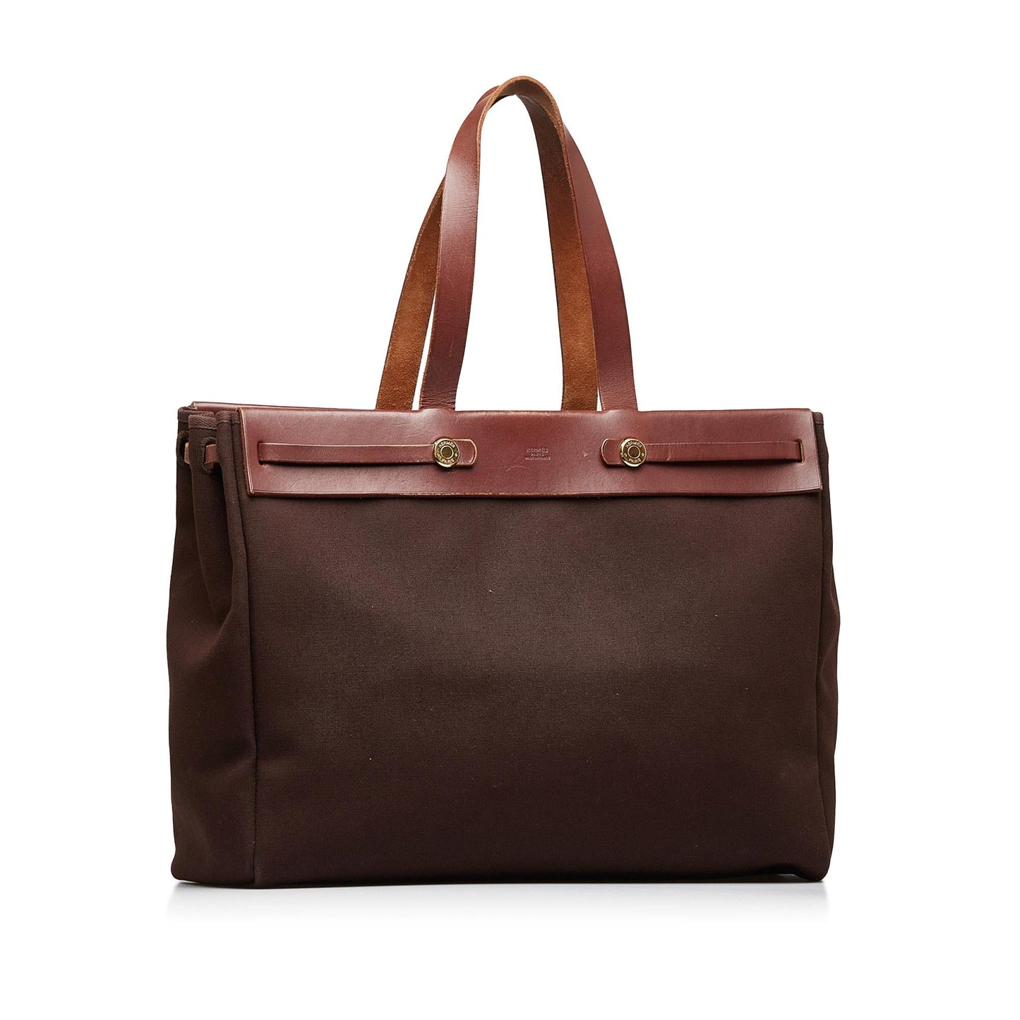 Luxury Hermes Herbag Cabas Toile GM (SHG-uQhl7B)