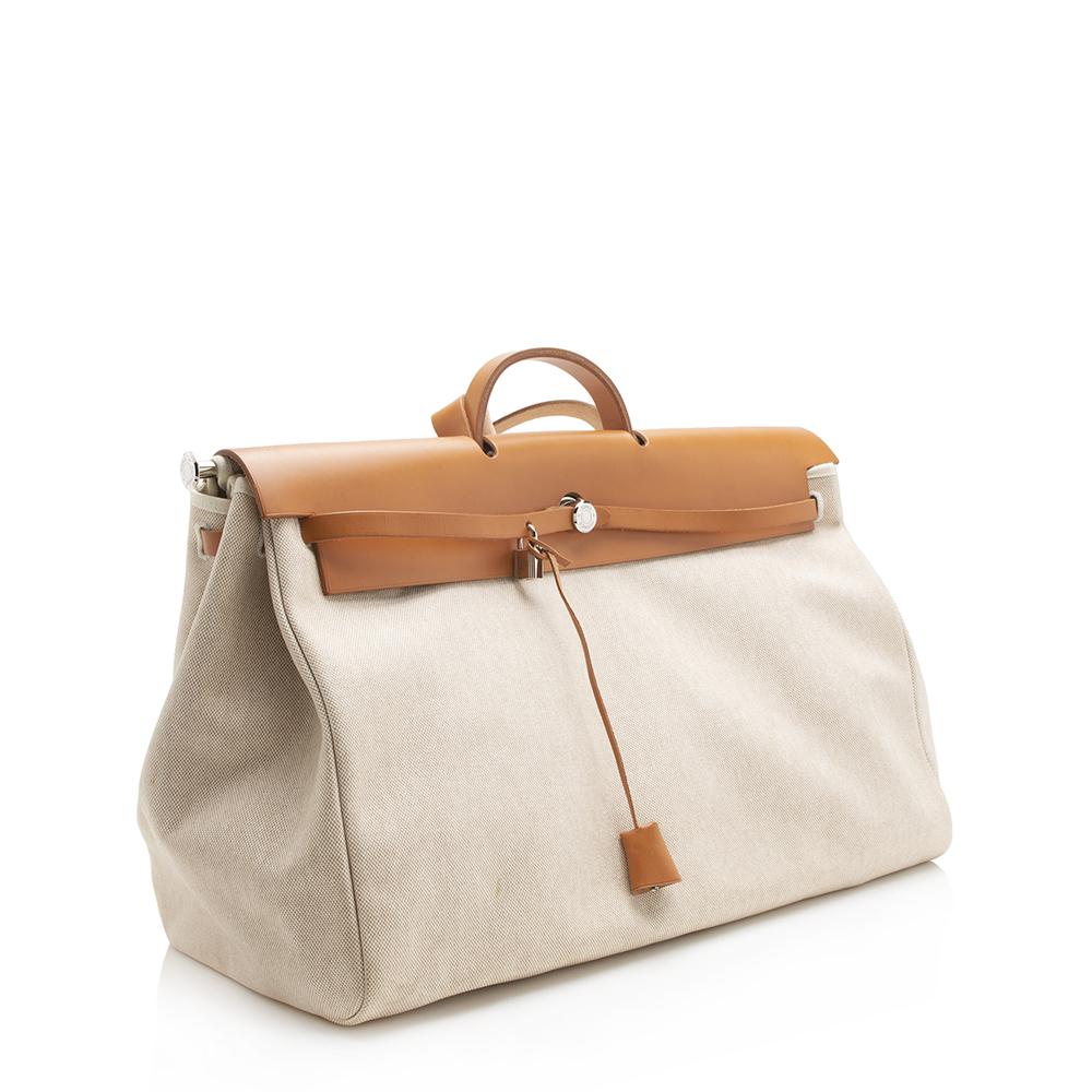 Luxury Hermes Herbag Cabine XL Tote (SHF-12073)