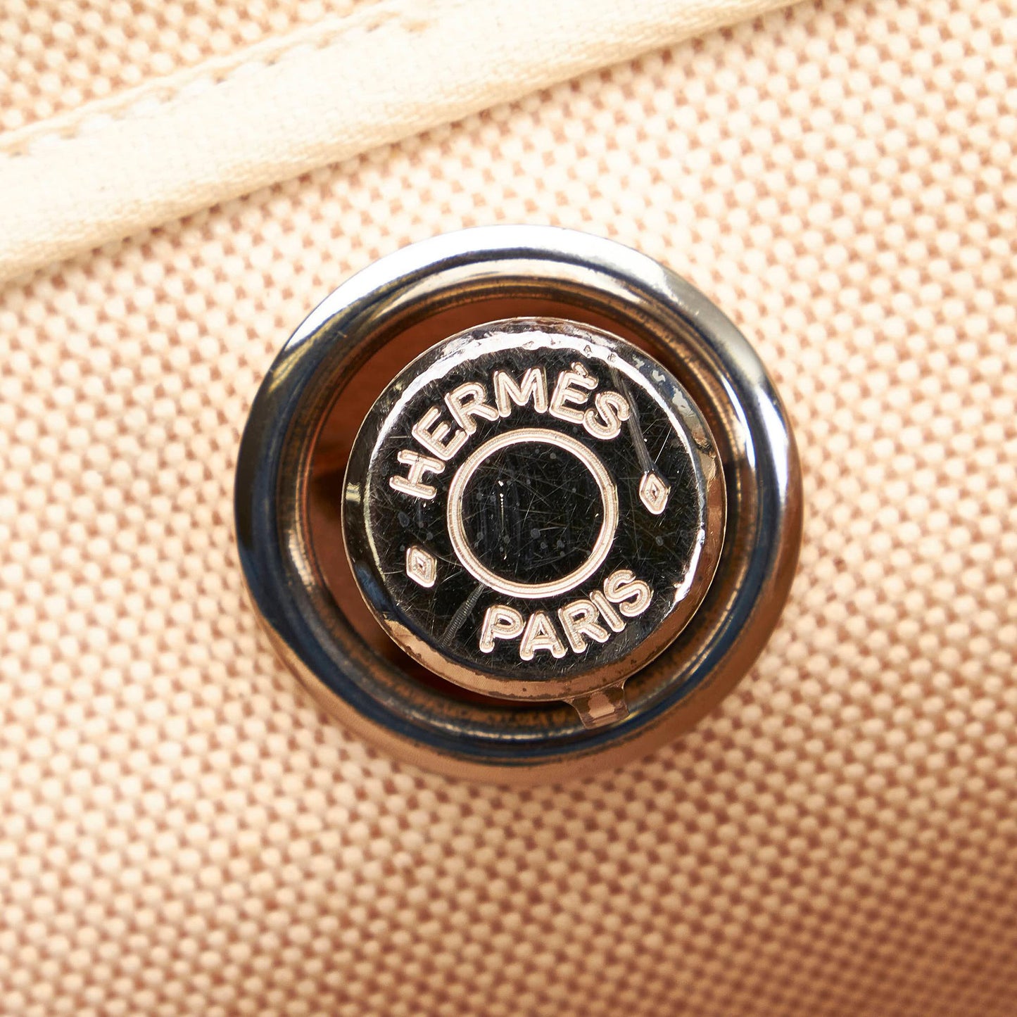 Luxury Hermes Herbag Canvas Backpack (SHG-32314)