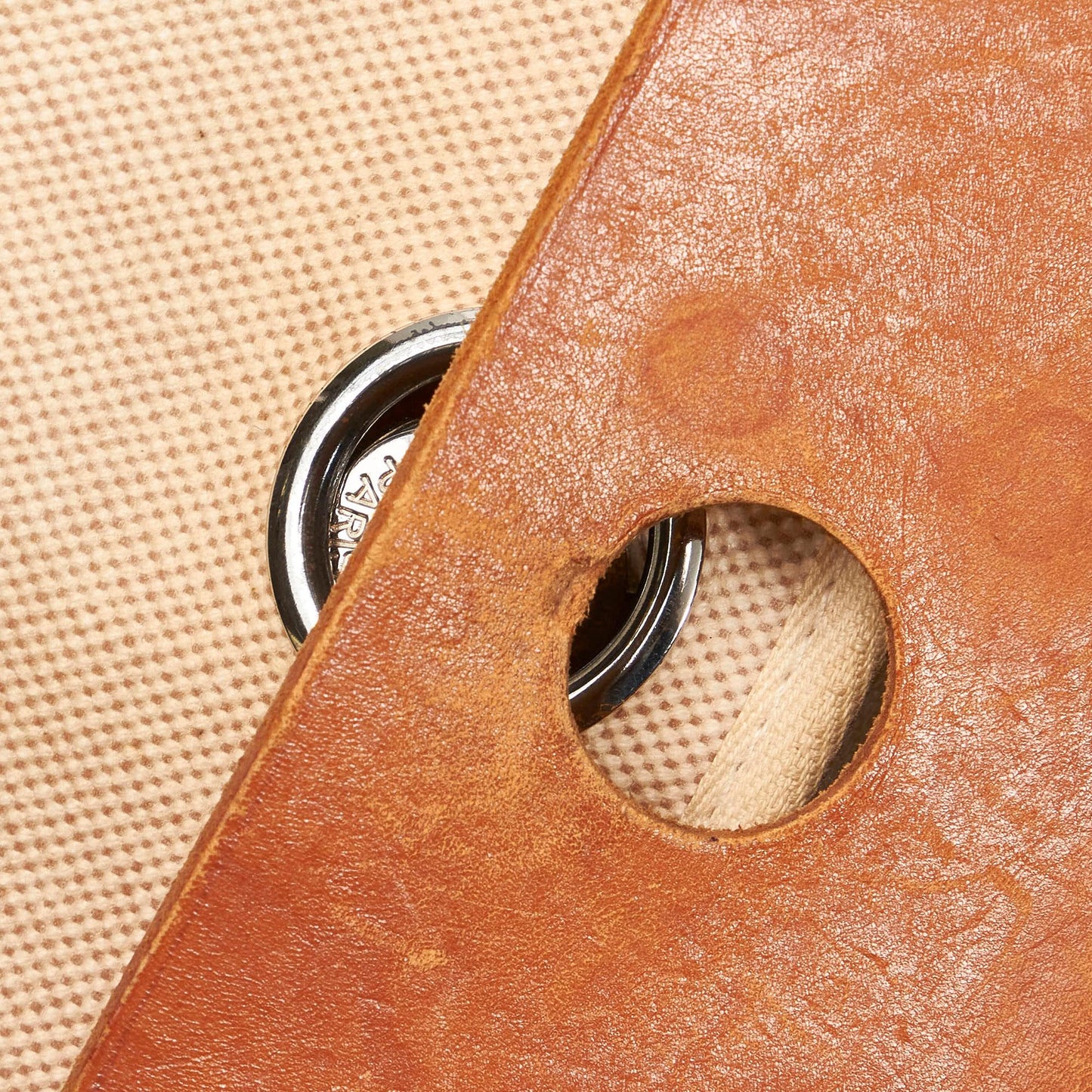 Luxury Hermes Herbag Canvas Backpack (SHG-32314)