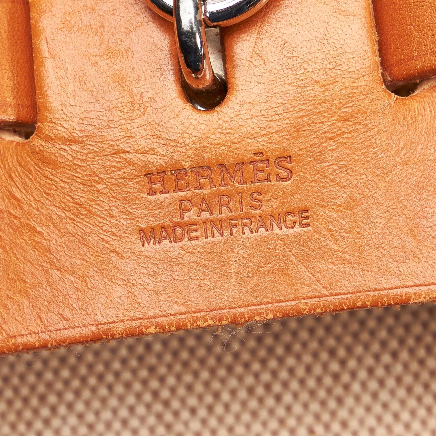 Luxury Hermes Herbag Canvas Backpack (SHG-32314)