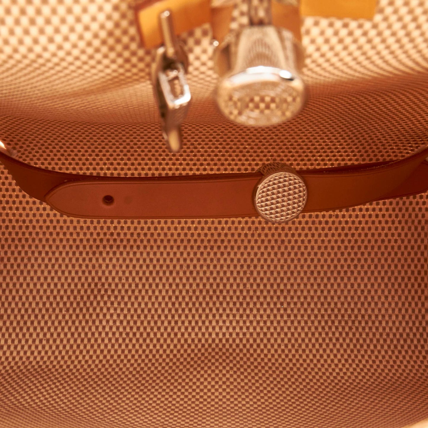 Luxury Hermes Herbag Canvas Backpack (SHG-33722)