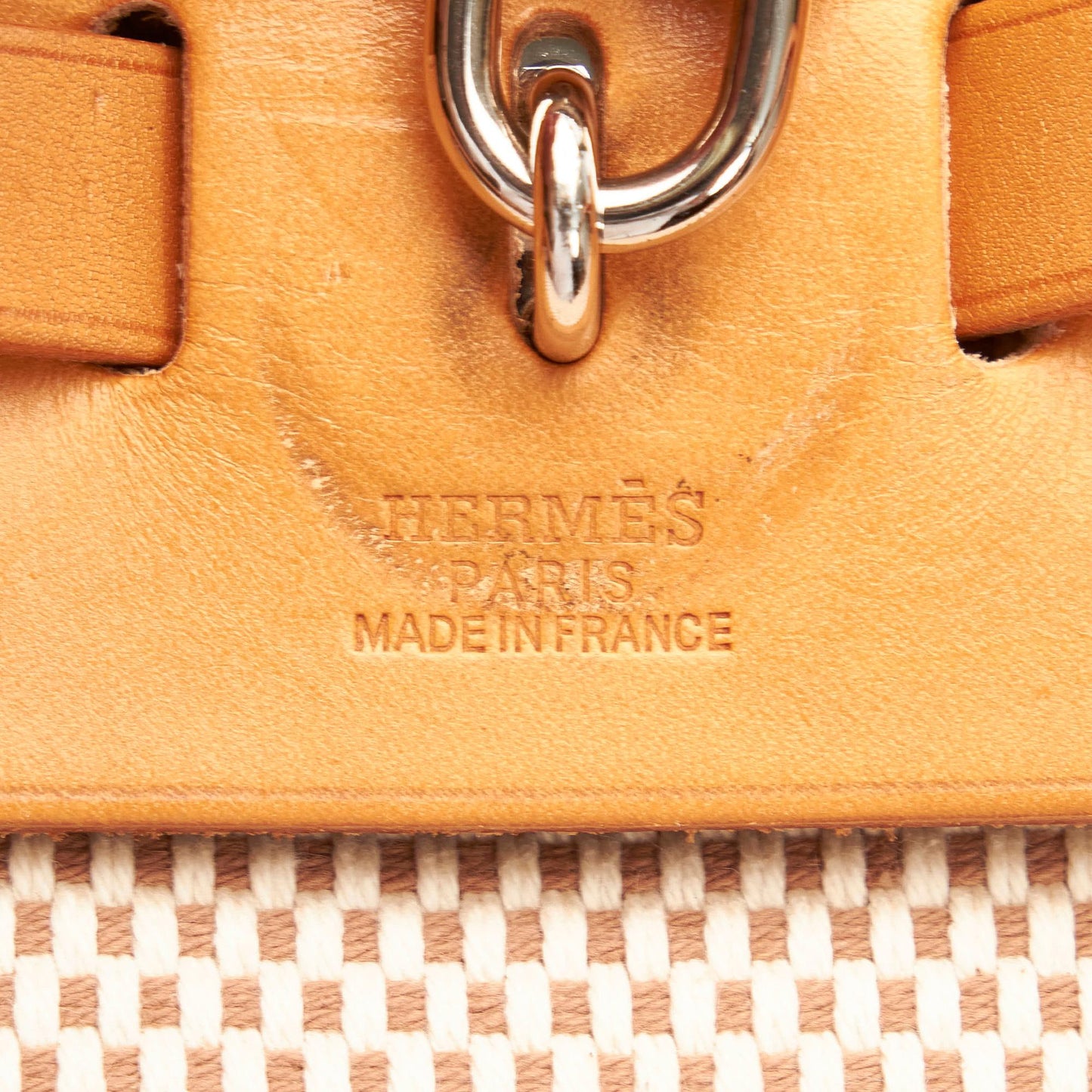 Luxury Hermes Herbag Canvas Backpack (SHG-33722)