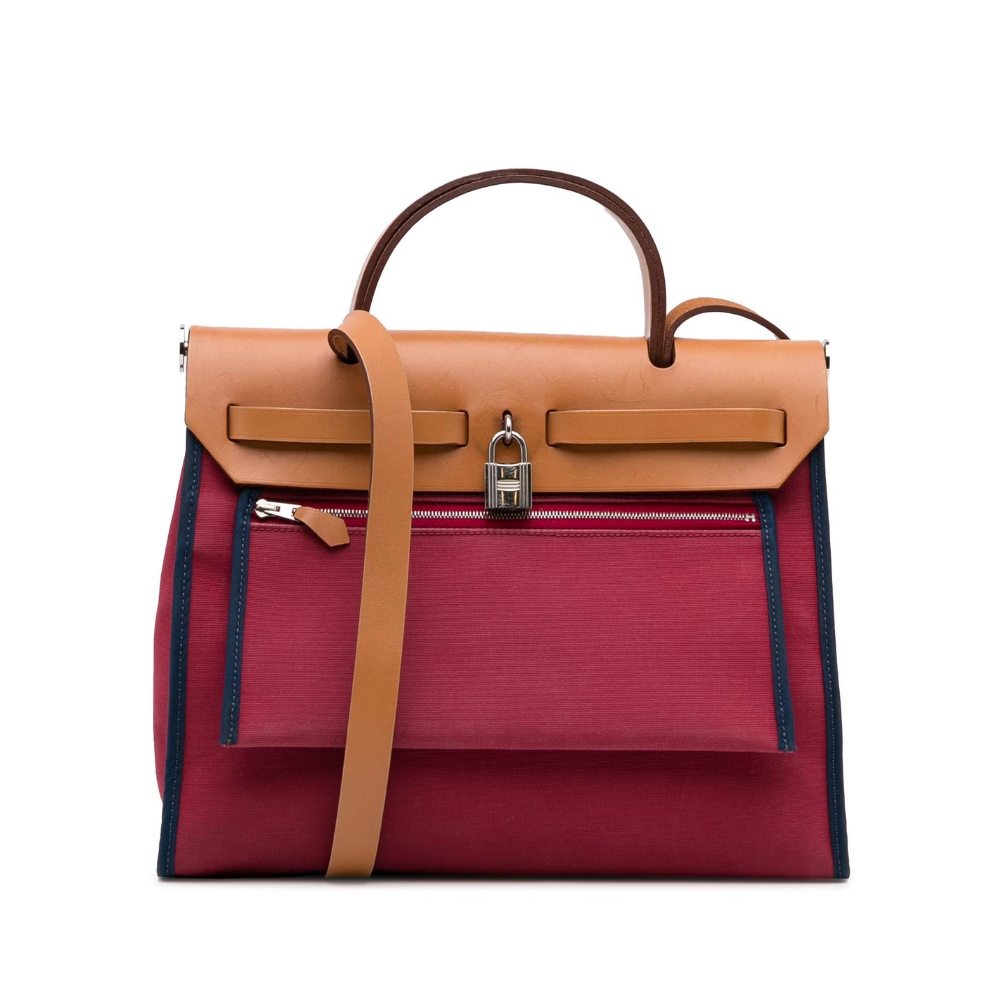 Luxury Hermes Herbag Zip 31 Satchel (SHG-Gpghvr)
