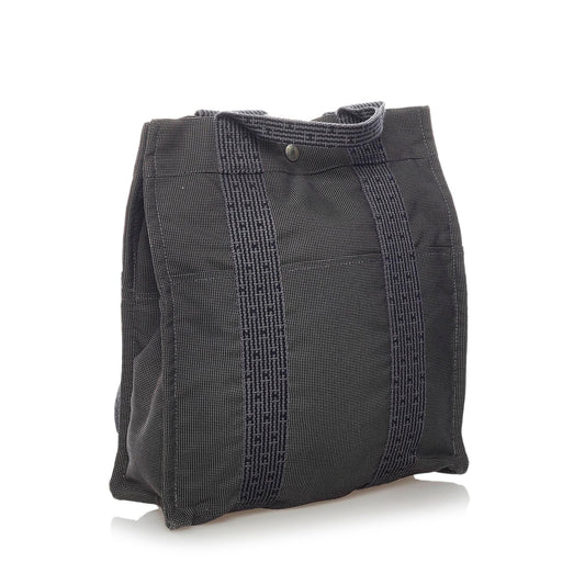 Luxury Hermes Herline Canvas Backpack MM (SHG-32311)