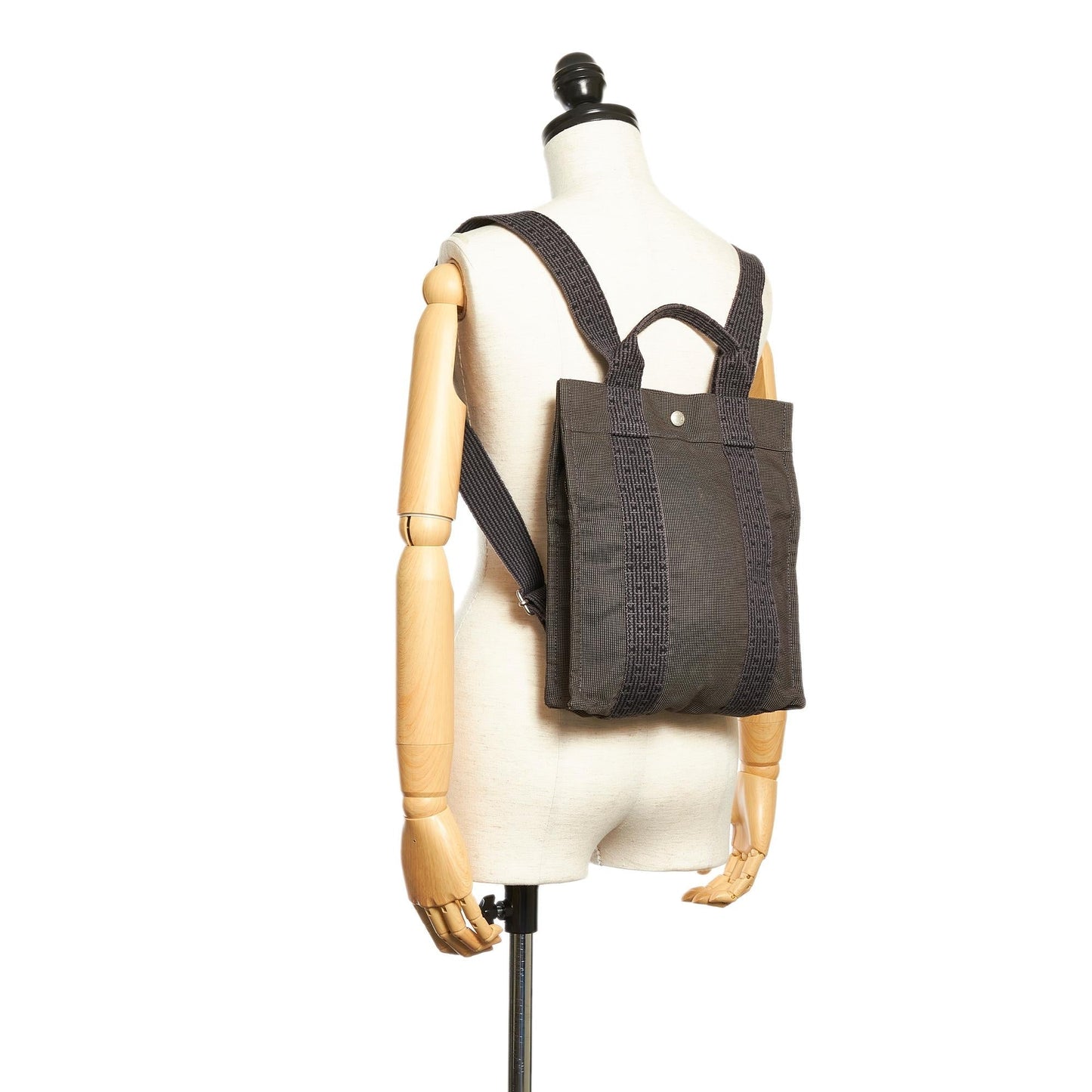 Luxury Hermes Herline Canvas Backpack PM (SHG-30392)