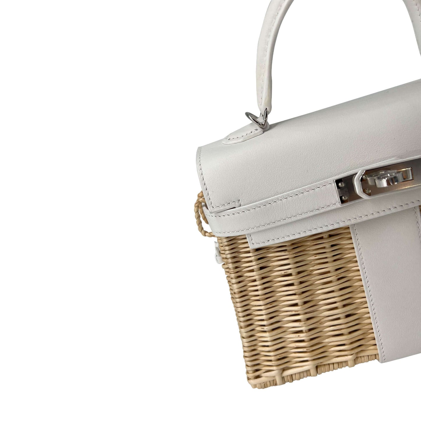 Top Quality Luxury Hermes Kelly Designer Bag in white K20