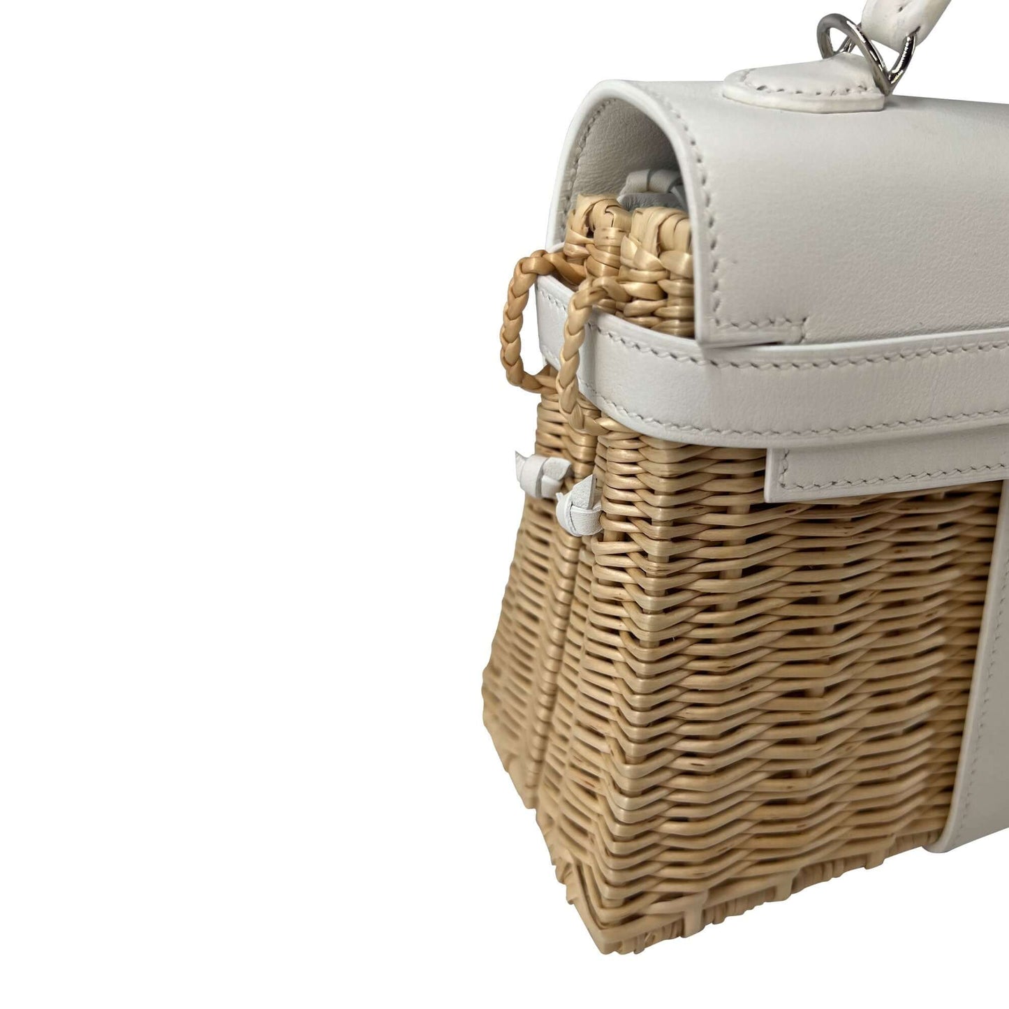 Top Quality Luxury Hermes Kelly Designer Bag in white K20