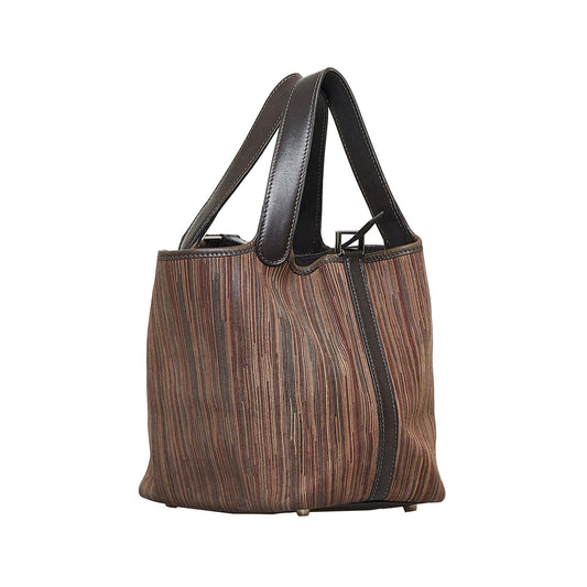 Luxury Hermes Picotin Vibrato Handbag (SHG-mwOQD9)