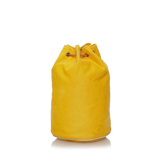 Luxury Hermes Polochon Mimile Canvas Backpack (SHG-28391)