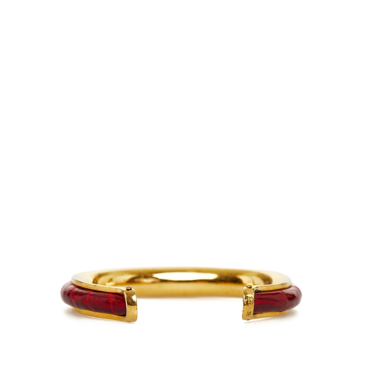 Luxury Hermes Printed Enamel Bangle (SHG-BozjXv)