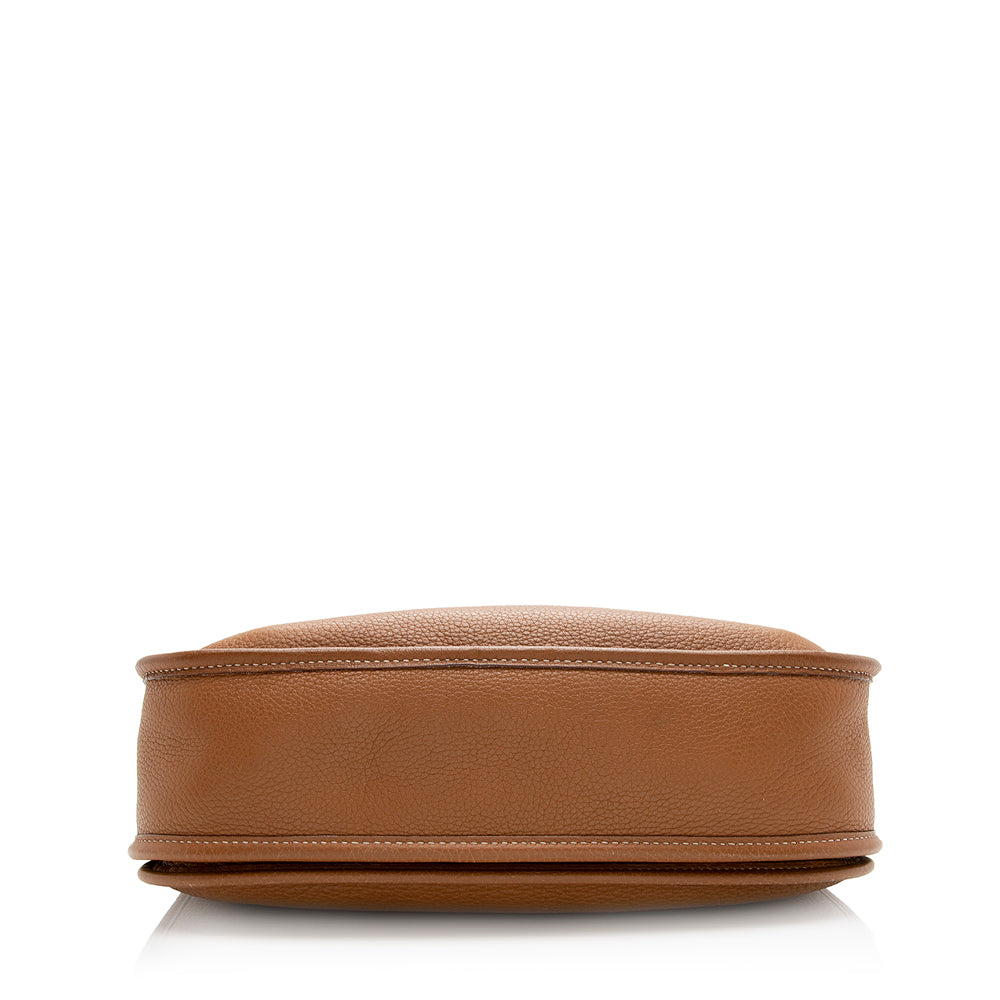 Luxury Hermes Taurillion Clemence Evelyne II PM Shoulder Bag (SHF-20811)