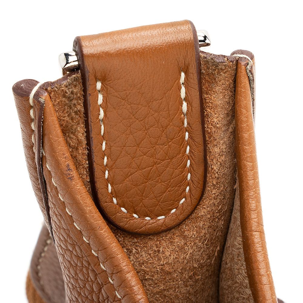 Luxury Hermes Taurillion Clemence Evelyne II PM Shoulder Bag (SHF-20811)