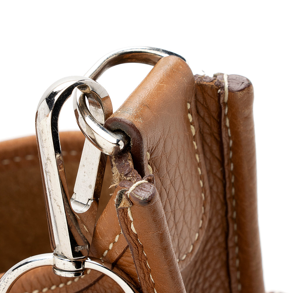 Luxury Hermes Taurillion Clemence Evelyne II PM Shoulder Bag (SHF-20811)