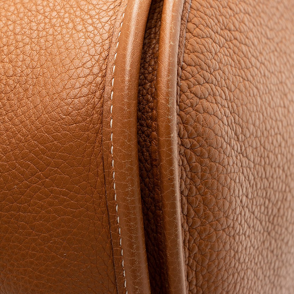 Luxury Hermes Taurillion Clemence Evelyne II PM Shoulder Bag (SHF-20811)