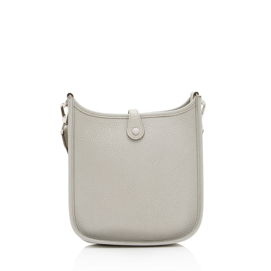 Luxury Hermes Taurillon Clemence Amazone Evelyne TPM Shoulder Bag (SHF-ssXCOE)