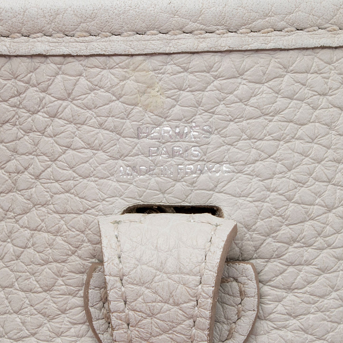 Luxury Hermes Taurillon Clemence Amazone Evelyne TPM Shoulder Bag (SHF-ssXCOE)