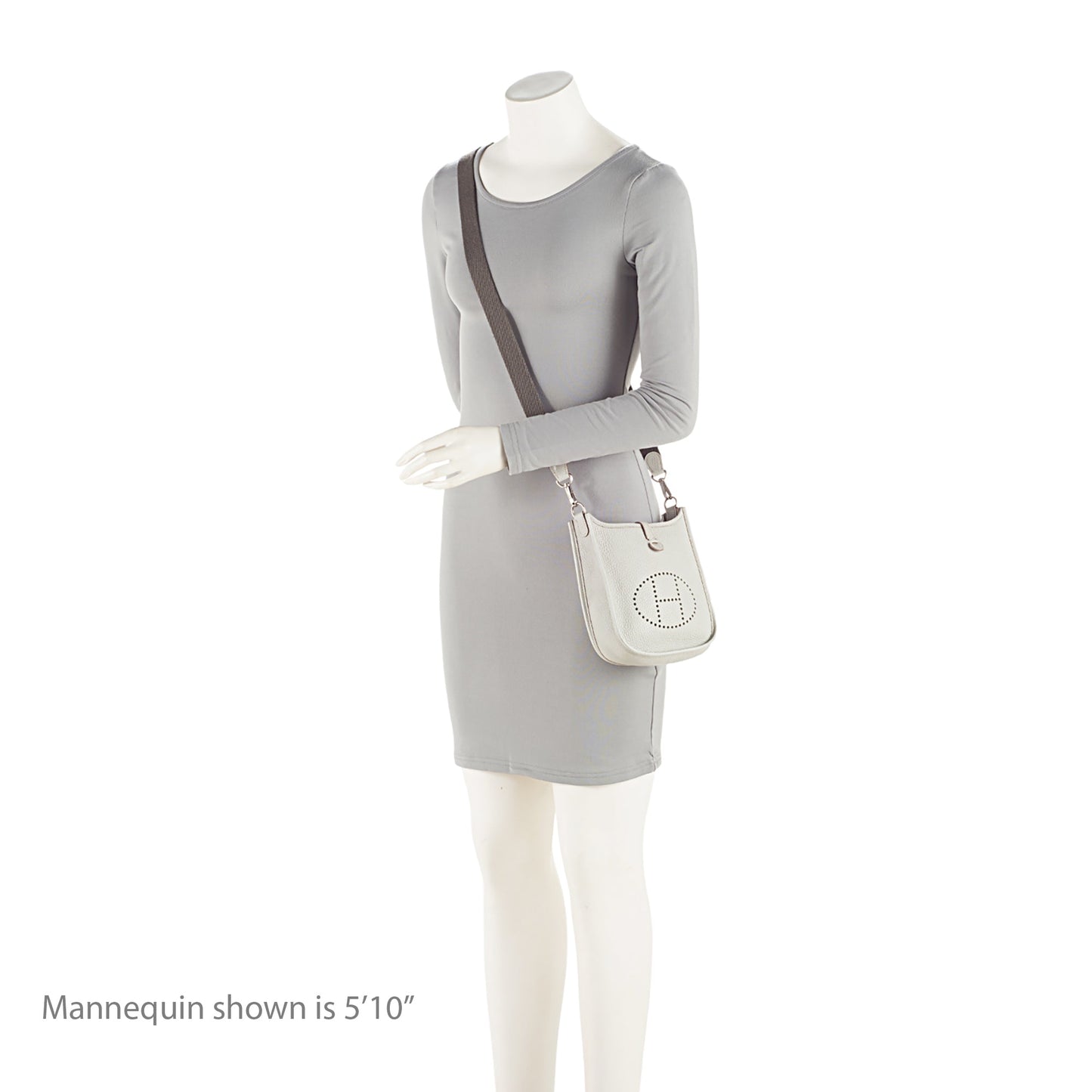 Luxury Hermes Taurillon Clemence Amazone Evelyne TPM Shoulder Bag (SHF-ssXCOE)