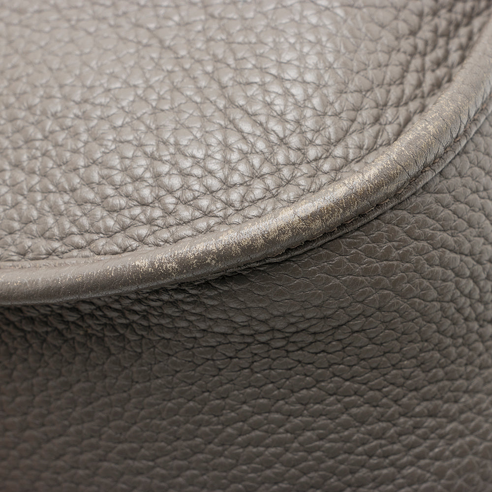 Luxury Hermes Taurillon Clemence Evelyne III PM Shoulder Bag (SHF-20581)