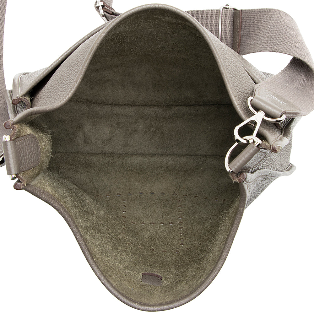 Luxury Hermes Taurillon Clemence Evelyne III PM Shoulder Bag (SHF-20581)