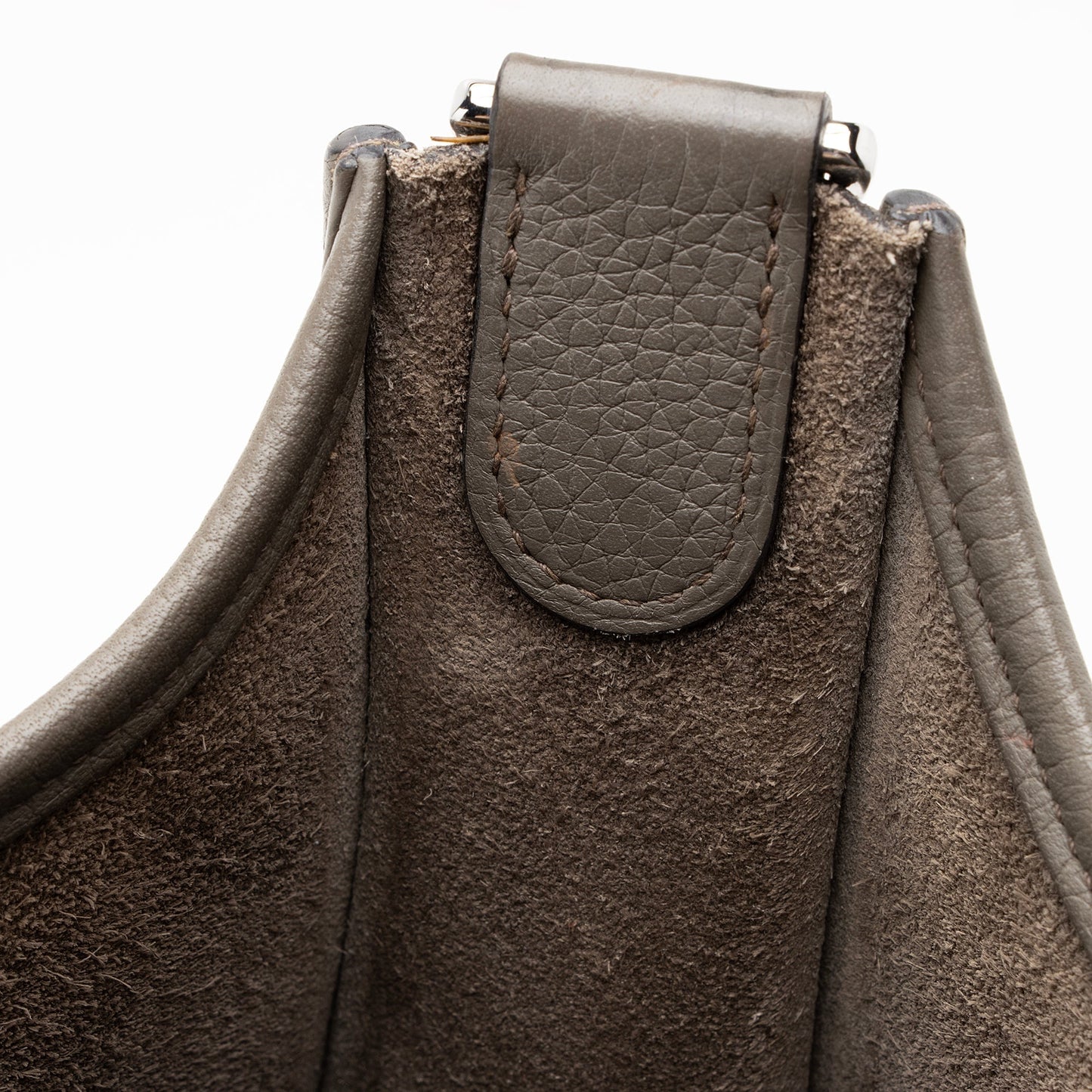 Luxury Hermes Taurillon Clemence Evelyne III PM Shoulder Bag (SHF-22515)