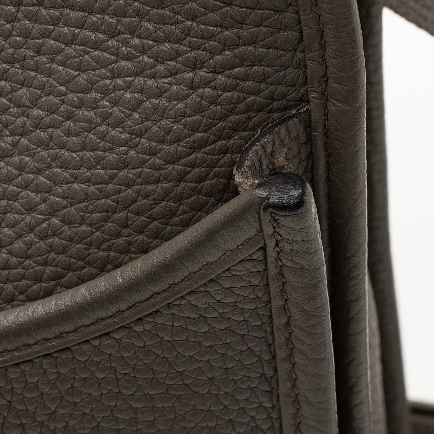 Luxury Hermes Taurillon Clemence Evelyne III PM Shoulder Bag (SHF-22515)