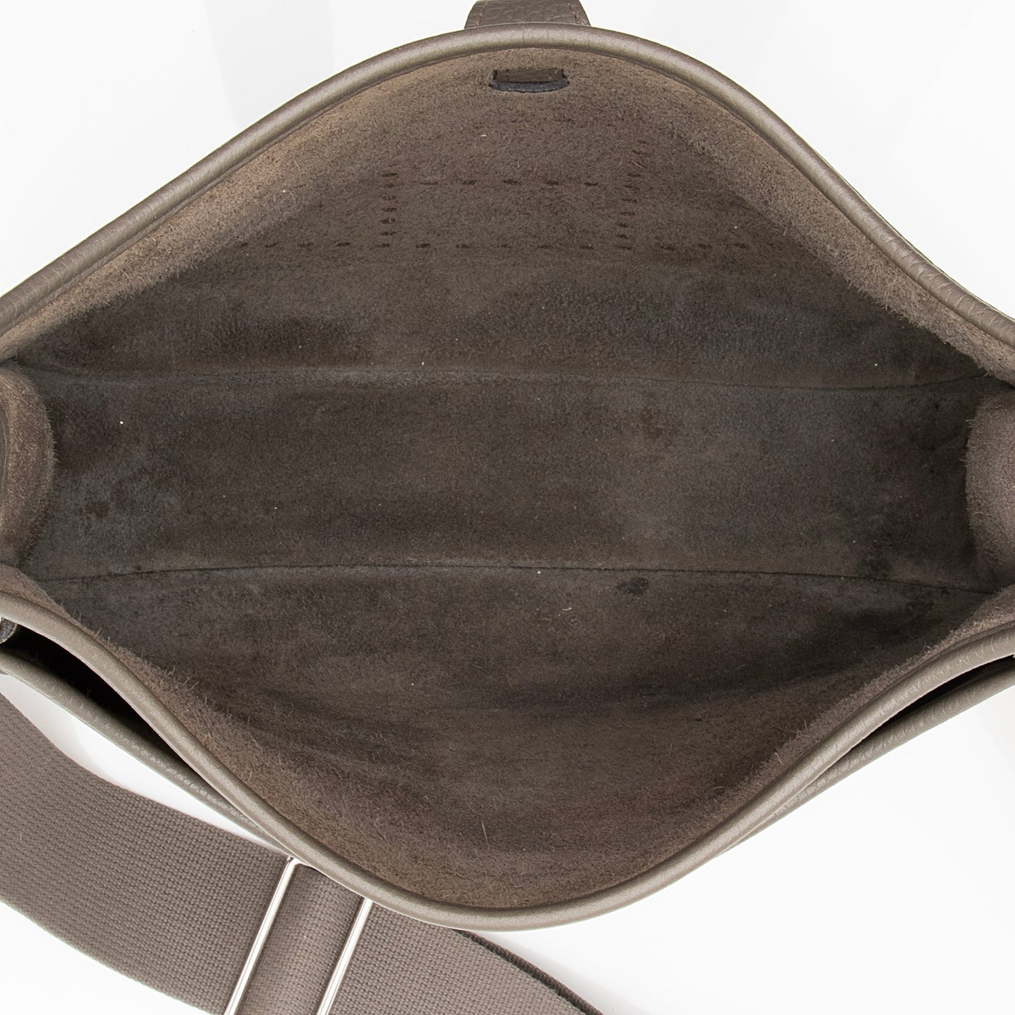 Luxury Hermes Taurillon Clemence Evelyne III PM Shoulder Bag (SHF-22515)