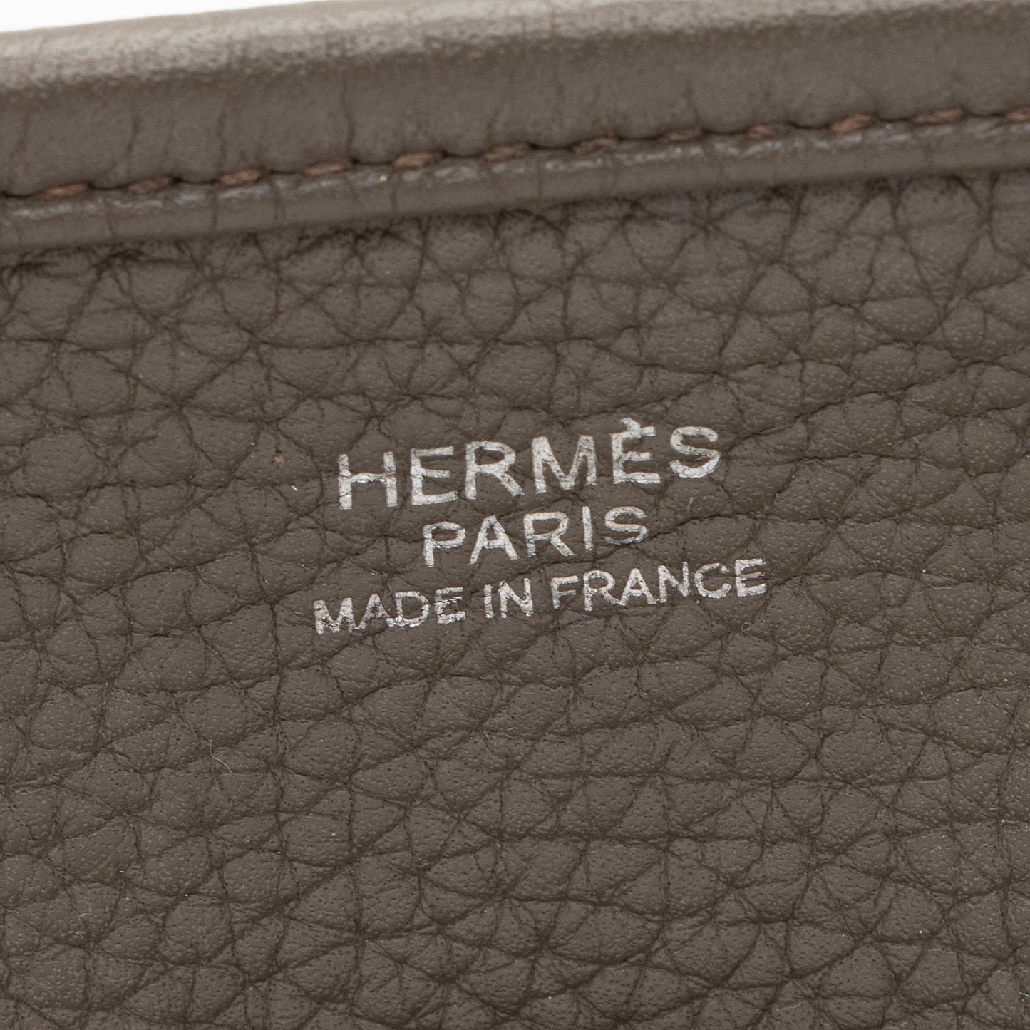 Luxury Hermes Taurillon Clemence Evelyne III PM Shoulder Bag (SHF-22515)