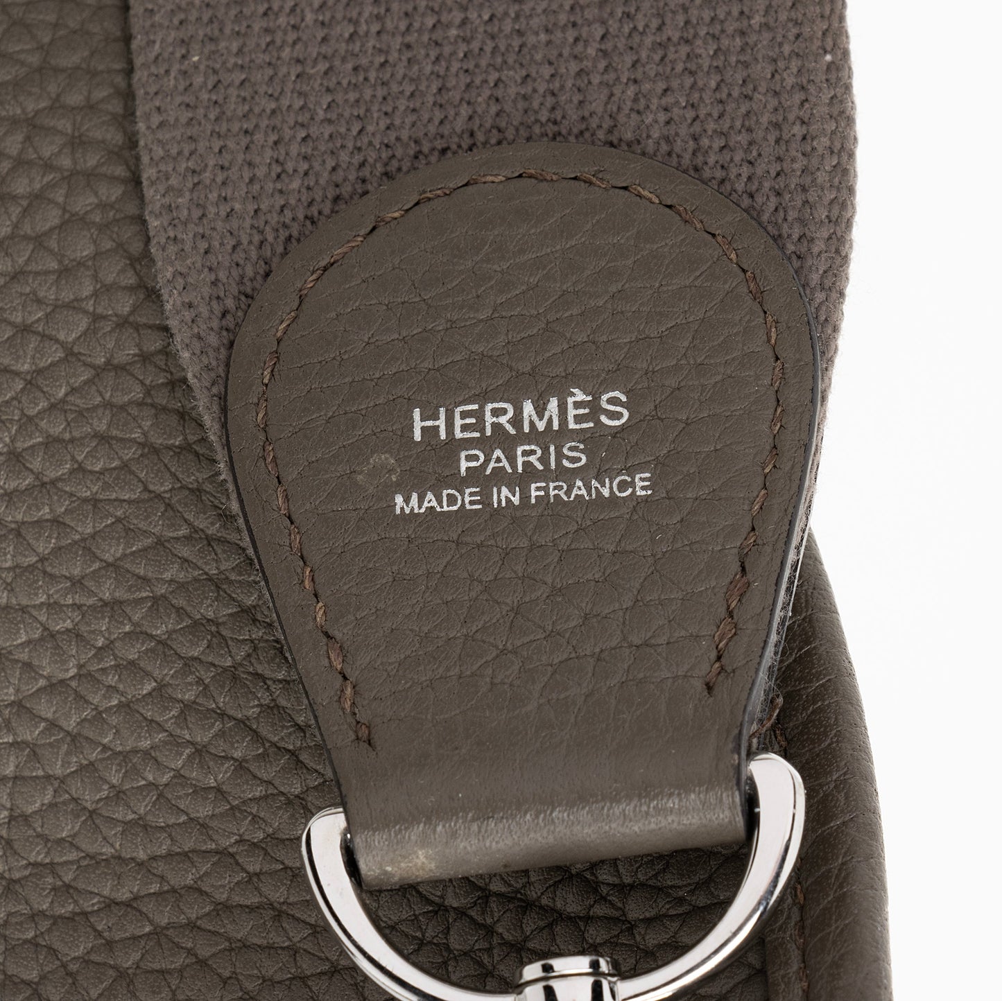 Luxury Hermes Taurillon Clemence Evelyne III PM Shoulder Bag (SHF-22515)