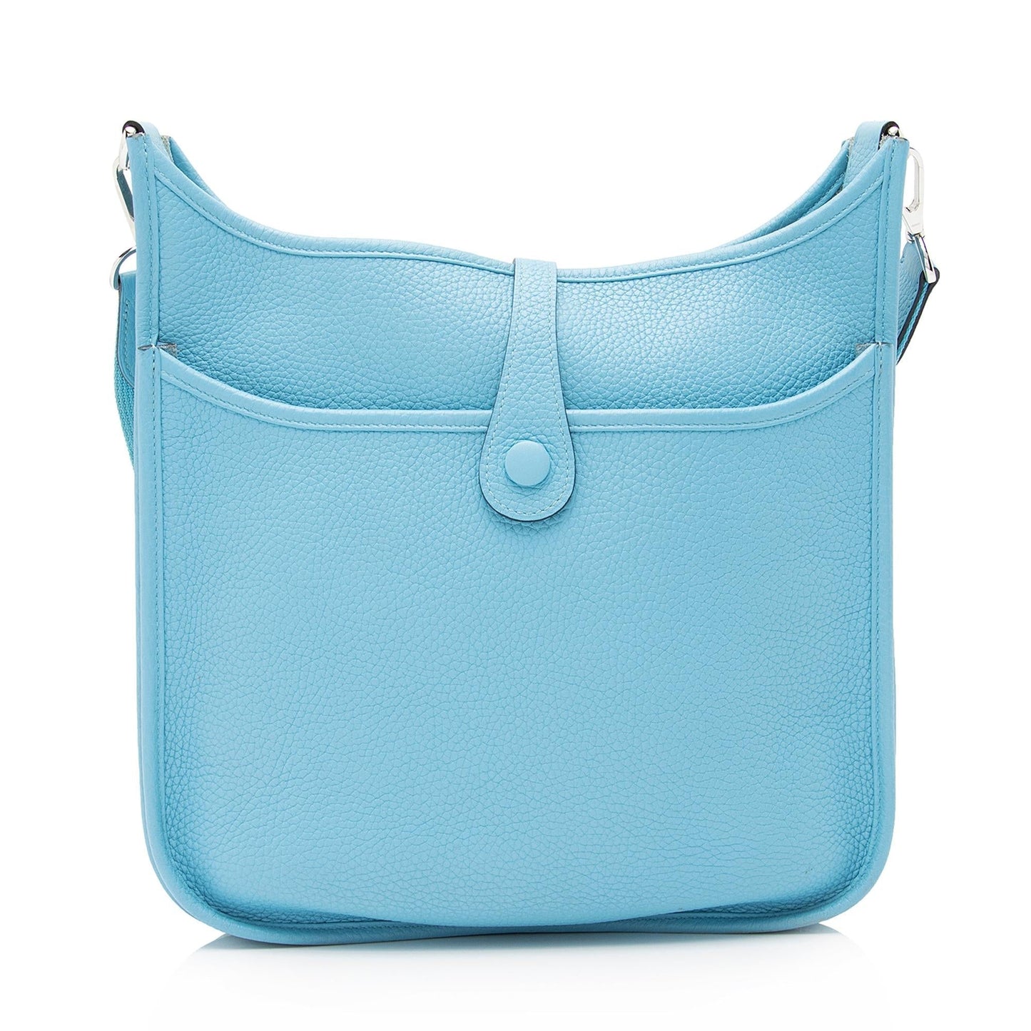 Luxury Hermes Taurillon Clemence Evelyne III PM Shoulder Bag (SHF-23814)