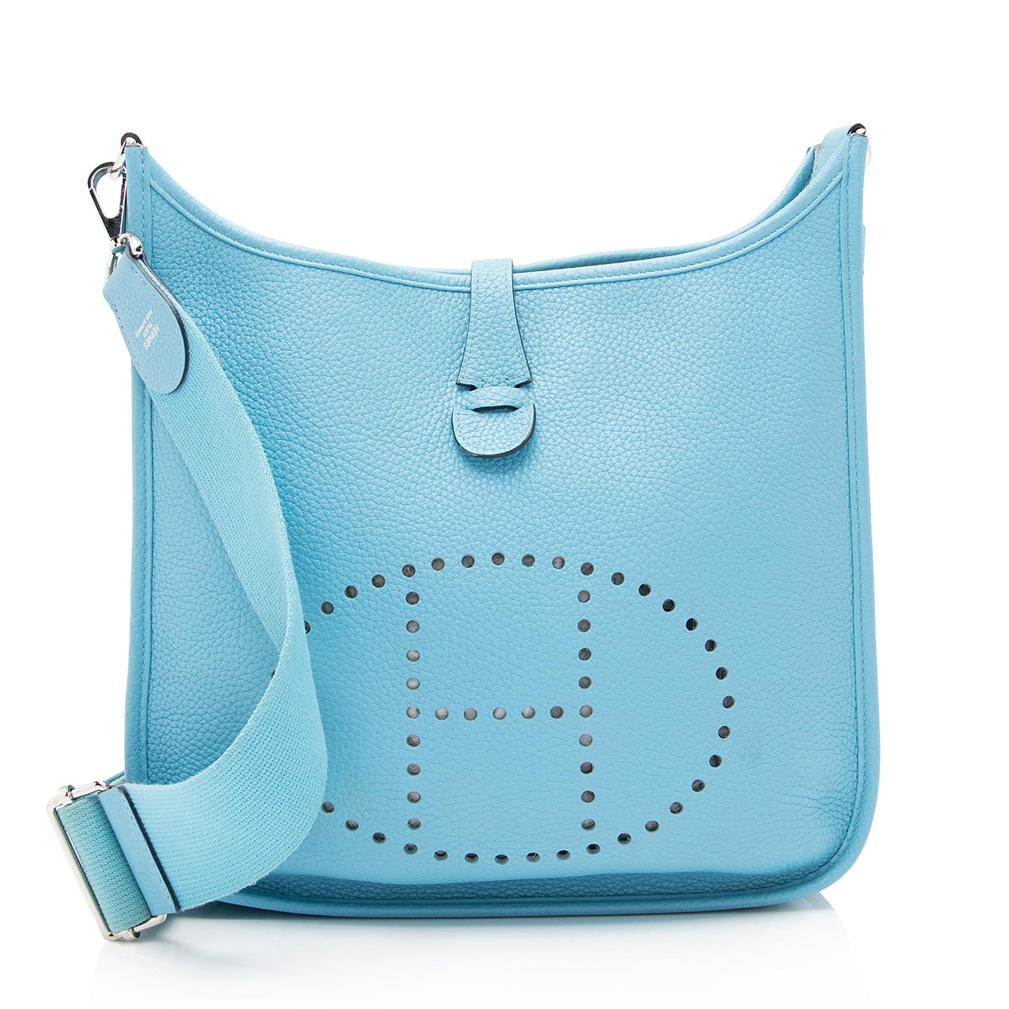 Luxury Hermes Taurillon Clemence Evelyne III PM Shoulder Bag (SHF-23814)