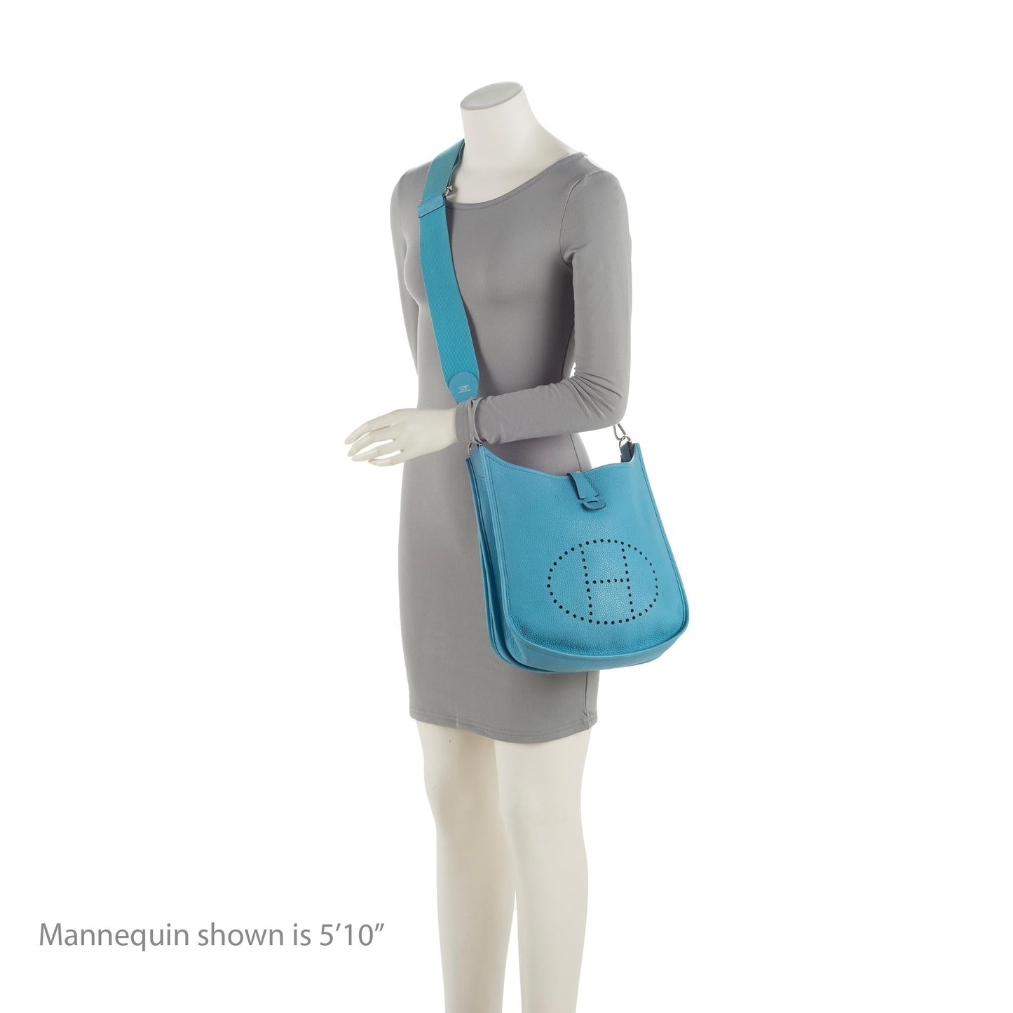 Luxury Hermes Taurillon Clemence Evelyne III PM Shoulder Bag (SHF-23814)
