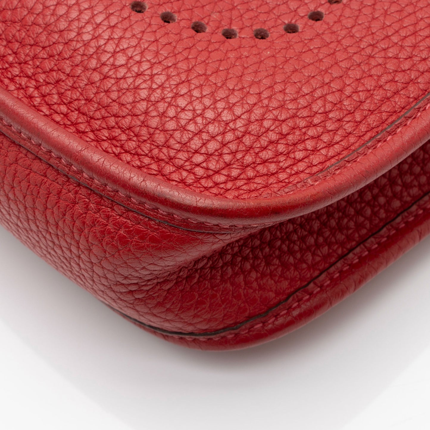 Luxury Hermes Taurillon Clemence Evelyne TPM Shoulder Bag (SHF-UsNDGA)