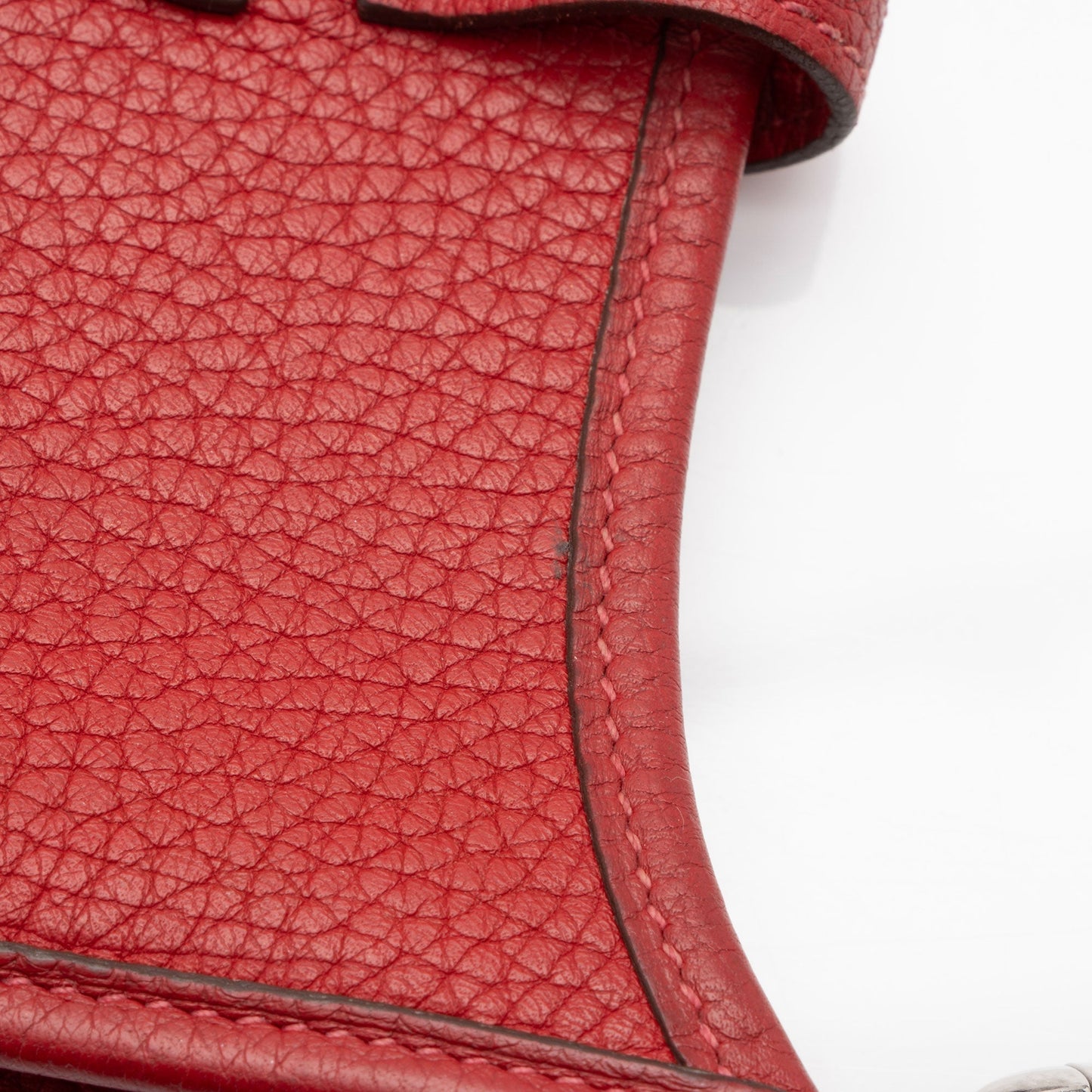 Luxury Hermes Taurillon Clemence Evelyne TPM Shoulder Bag (SHF-UsNDGA)