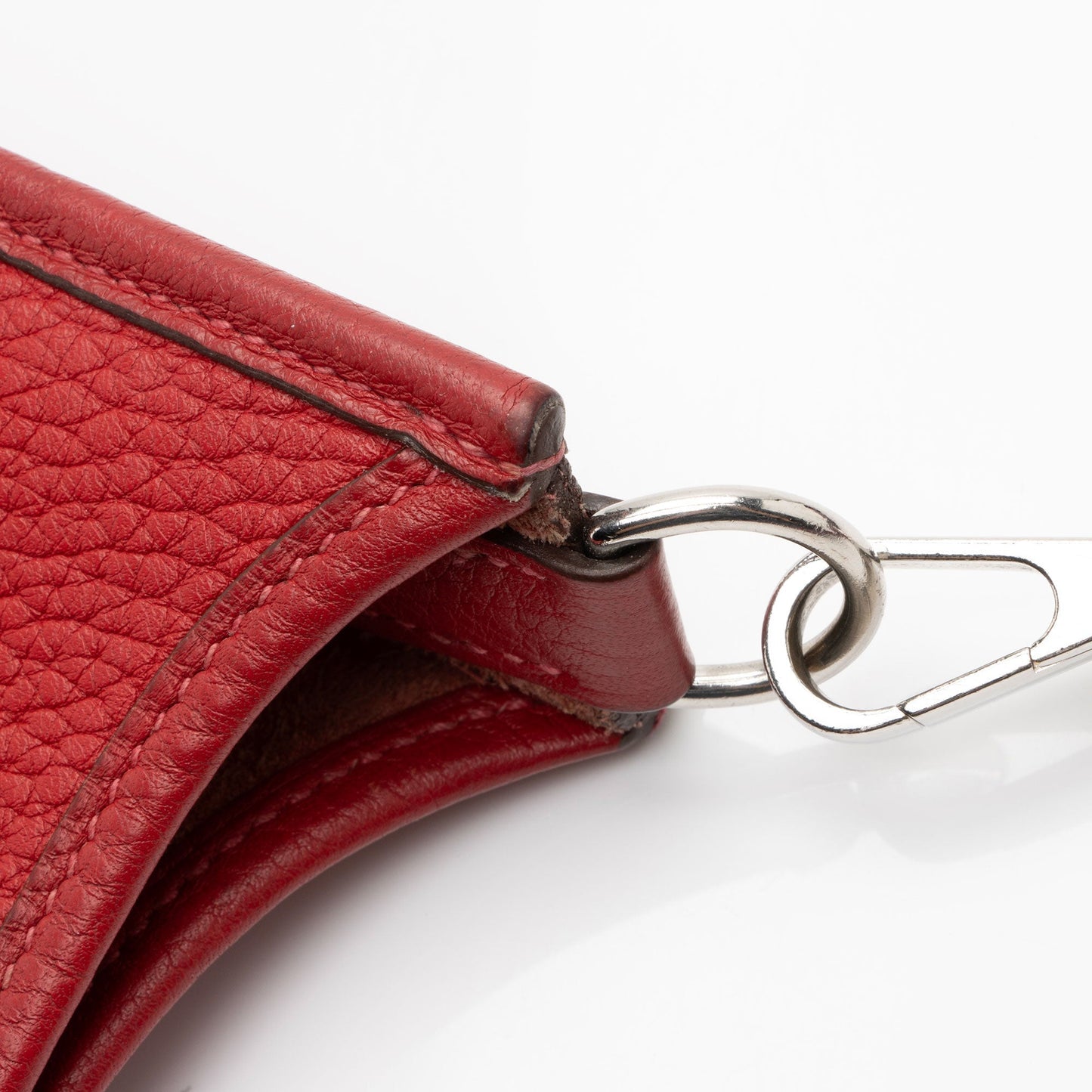 Luxury Hermes Taurillon Clemence Evelyne TPM Shoulder Bag (SHF-UsNDGA)