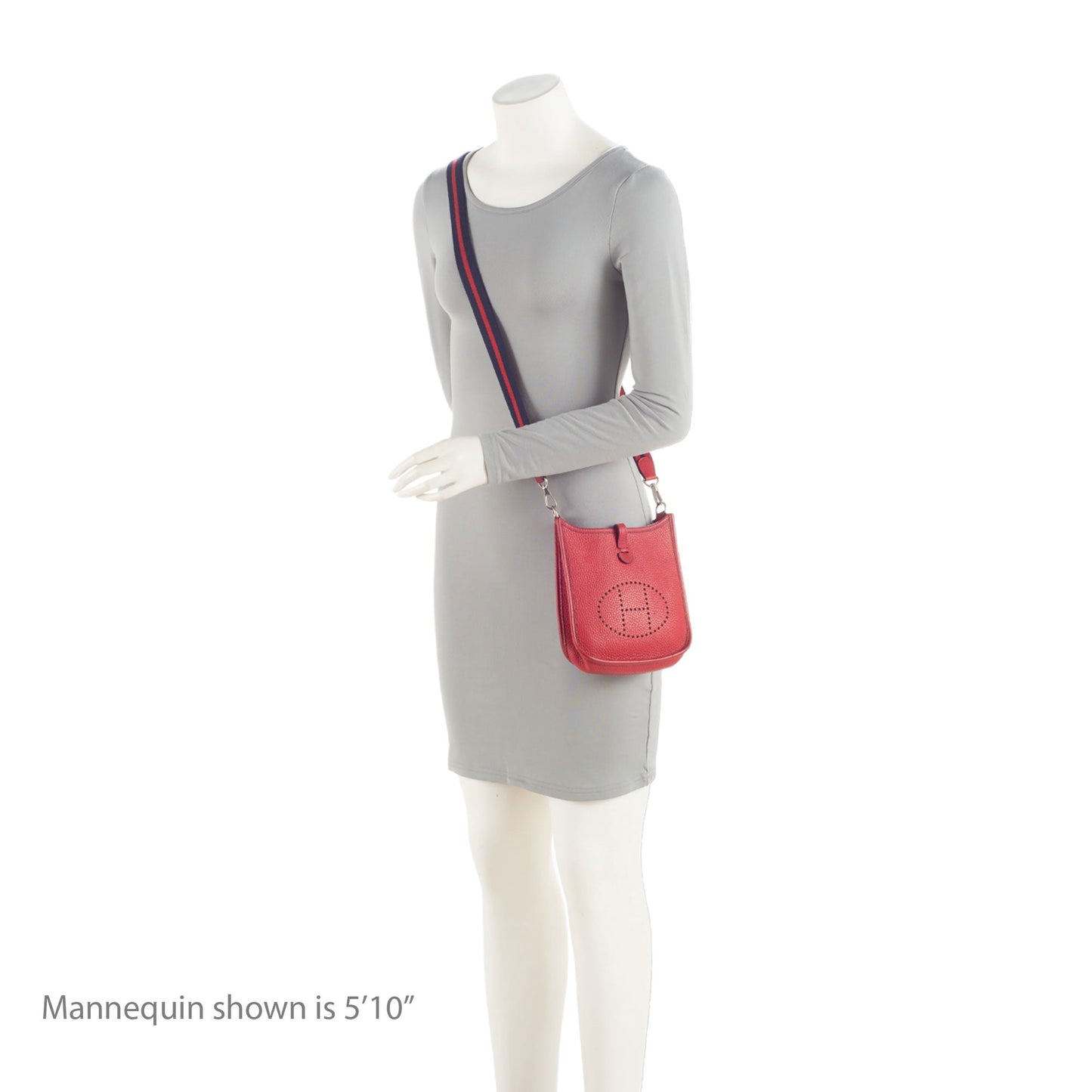 Luxury Hermes Taurillon Clemence Evelyne TPM Shoulder Bag (SHF-UsNDGA)