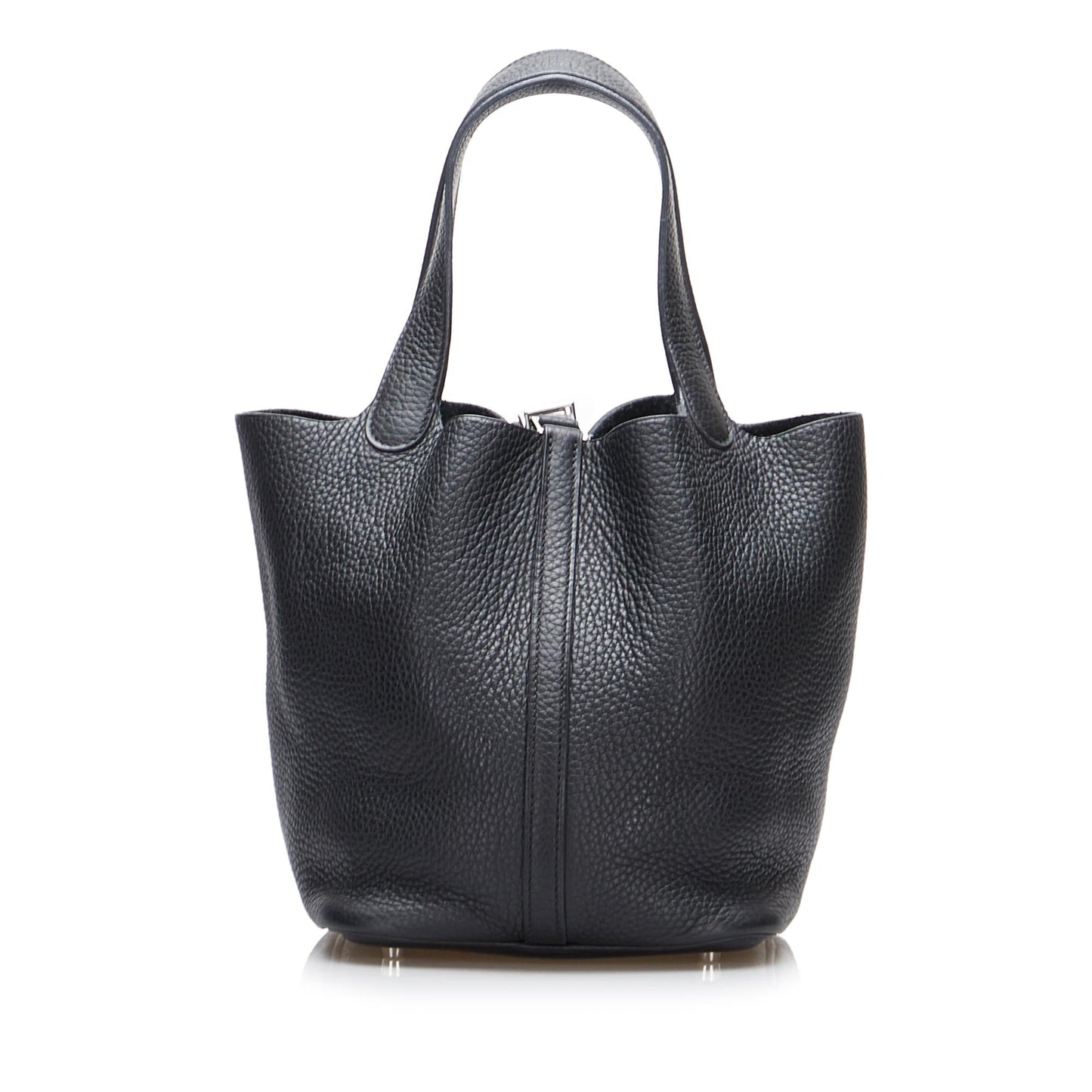 Luxury Hermes Taurillon Clemence Picotin Lock 22 (SHG-ma67U7)