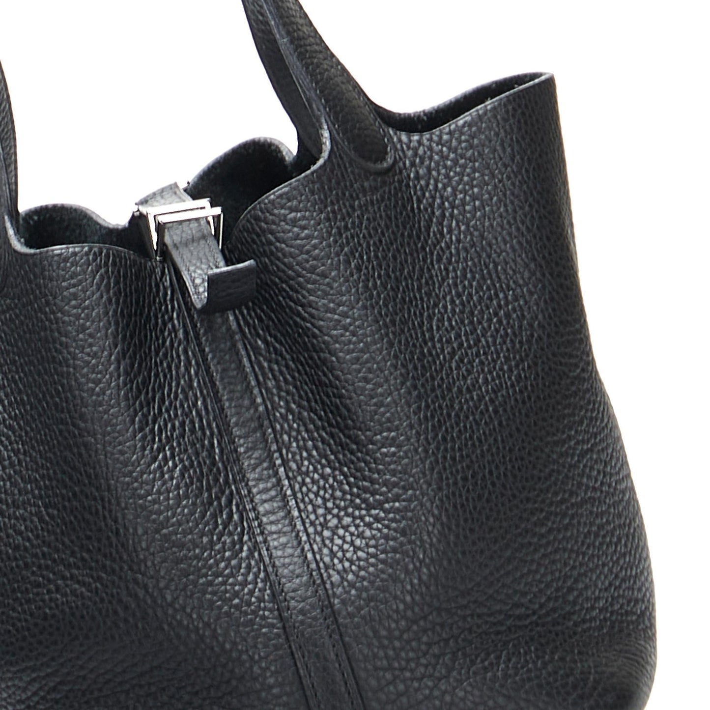 Luxury Hermes Taurillon Clemence Picotin Lock 22 (SHG-ma67U7)