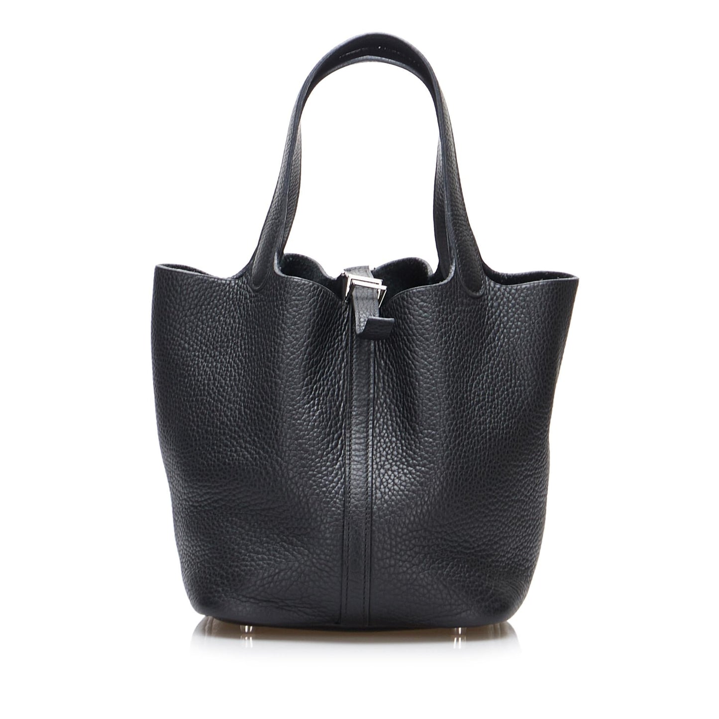 Luxury Hermes Taurillon Clemence Picotin Lock 22 (SHG-ma67U7)