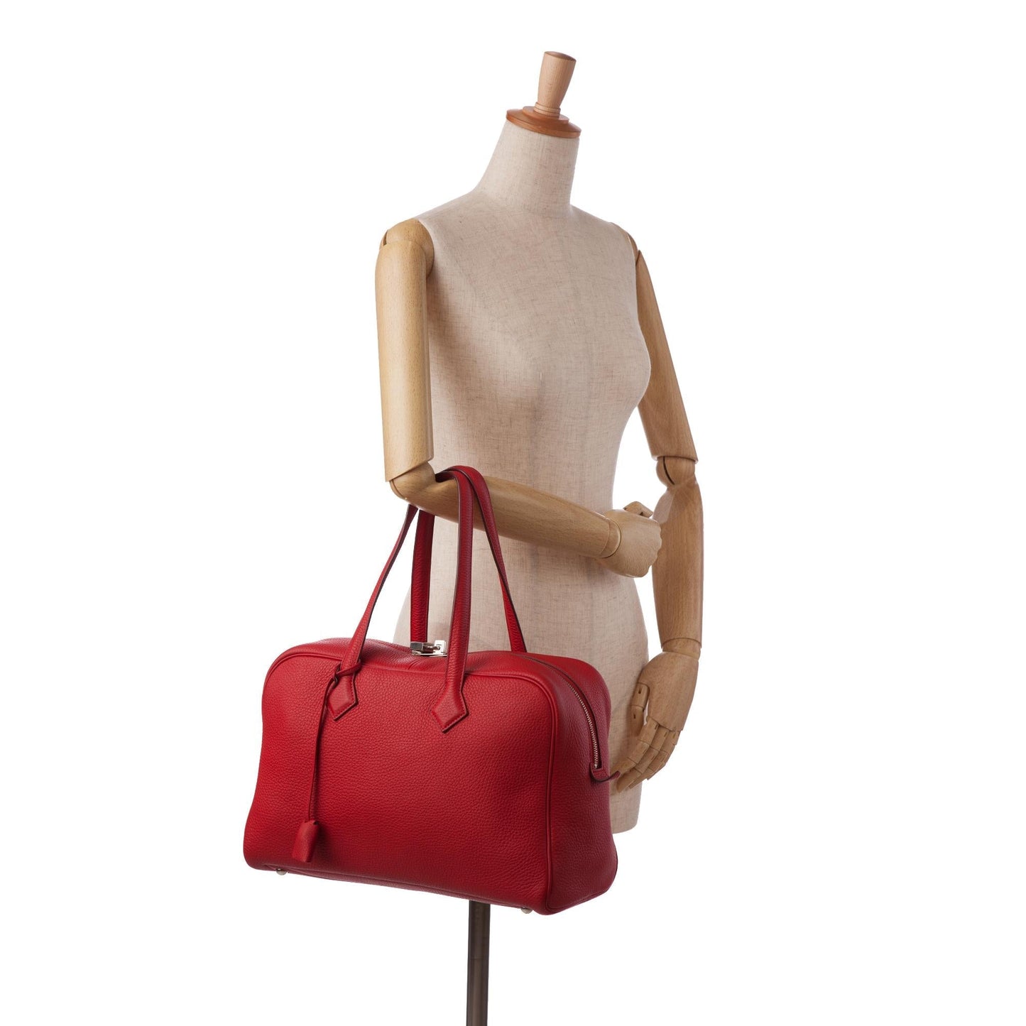 Luxury Hermes Taurillon Clemence Victoria II 35 (SHG-LjL7Rg)