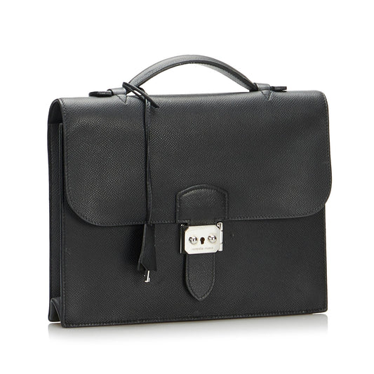 Luxury Hermes Taurillon Sac a Depeches 27 (SHG-ELYgcO)