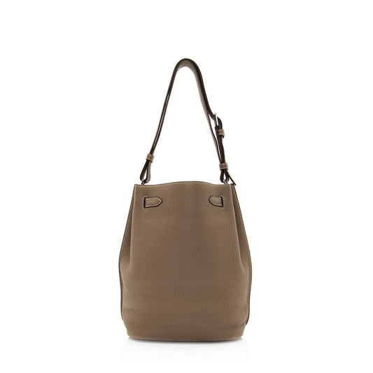 Luxury Hermes Togo Leather So Kelly 26 Shoulder Bag (SHF-20429)