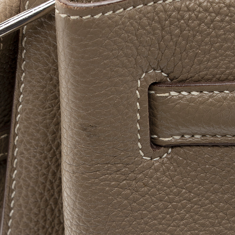 Luxury Hermes Togo Leather So Kelly 26 Shoulder Bag (SHF-20429)