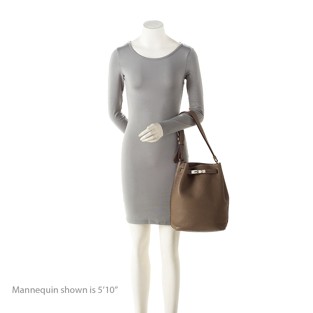 Luxury Hermes Togo Leather So Kelly 26 Shoulder Bag (SHF-20429)