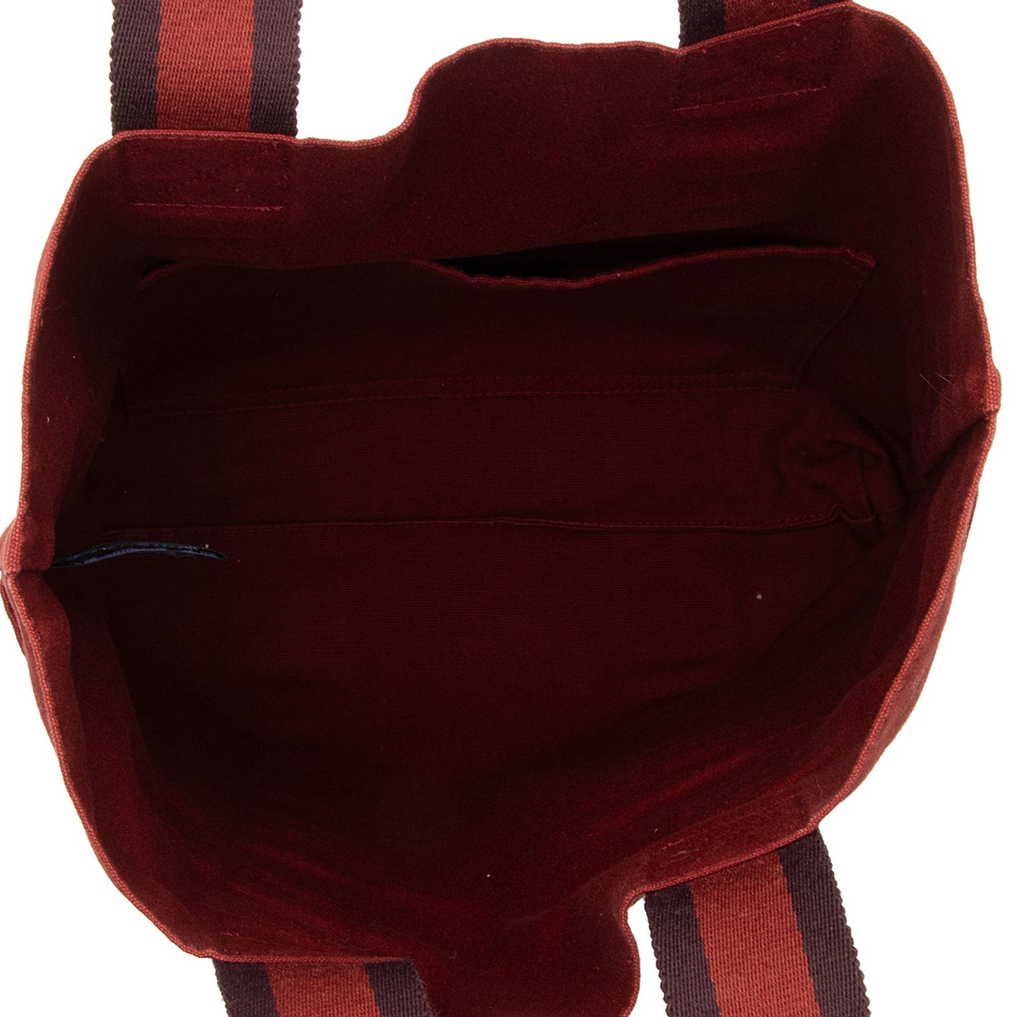 Luxury Hermes Toile Fourre Tout Shopping Tote (SHF-Cp7PyS)