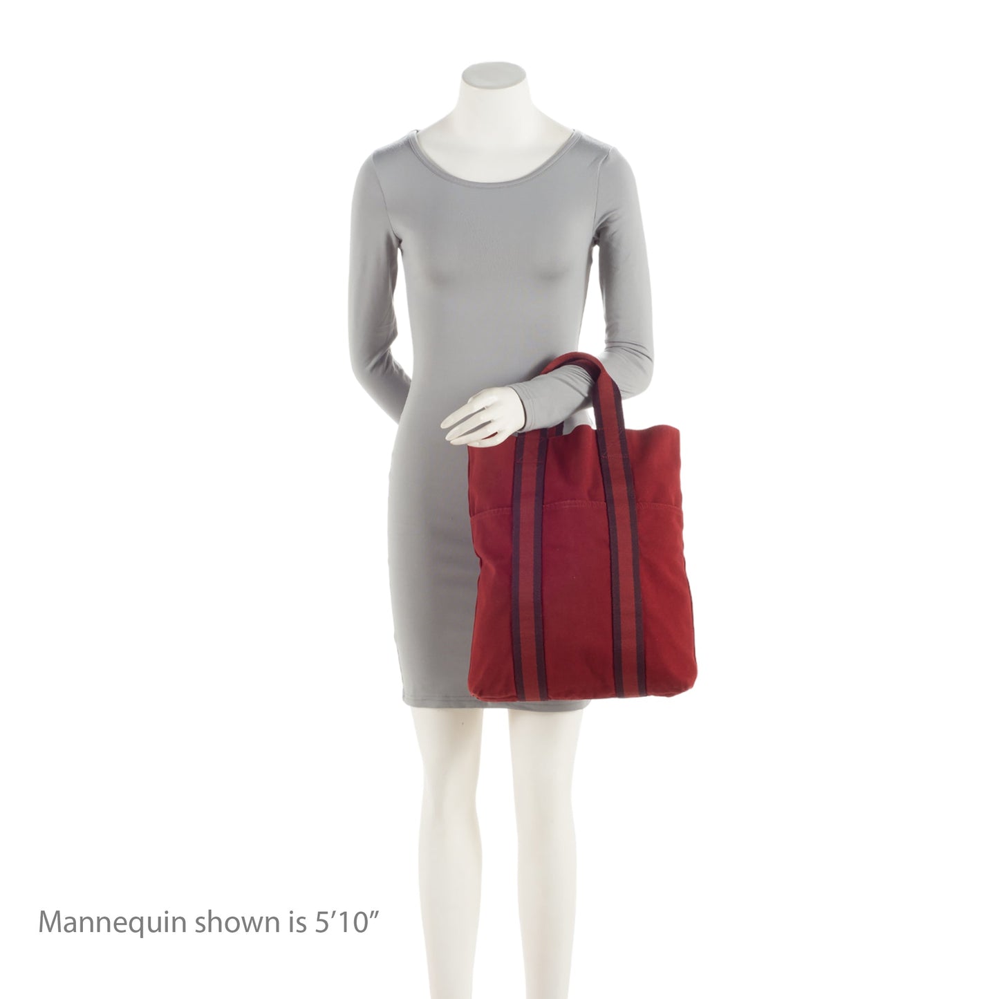 Luxury Hermes Toile Fourre Tout Shopping Tote (SHF-Cp7PyS)