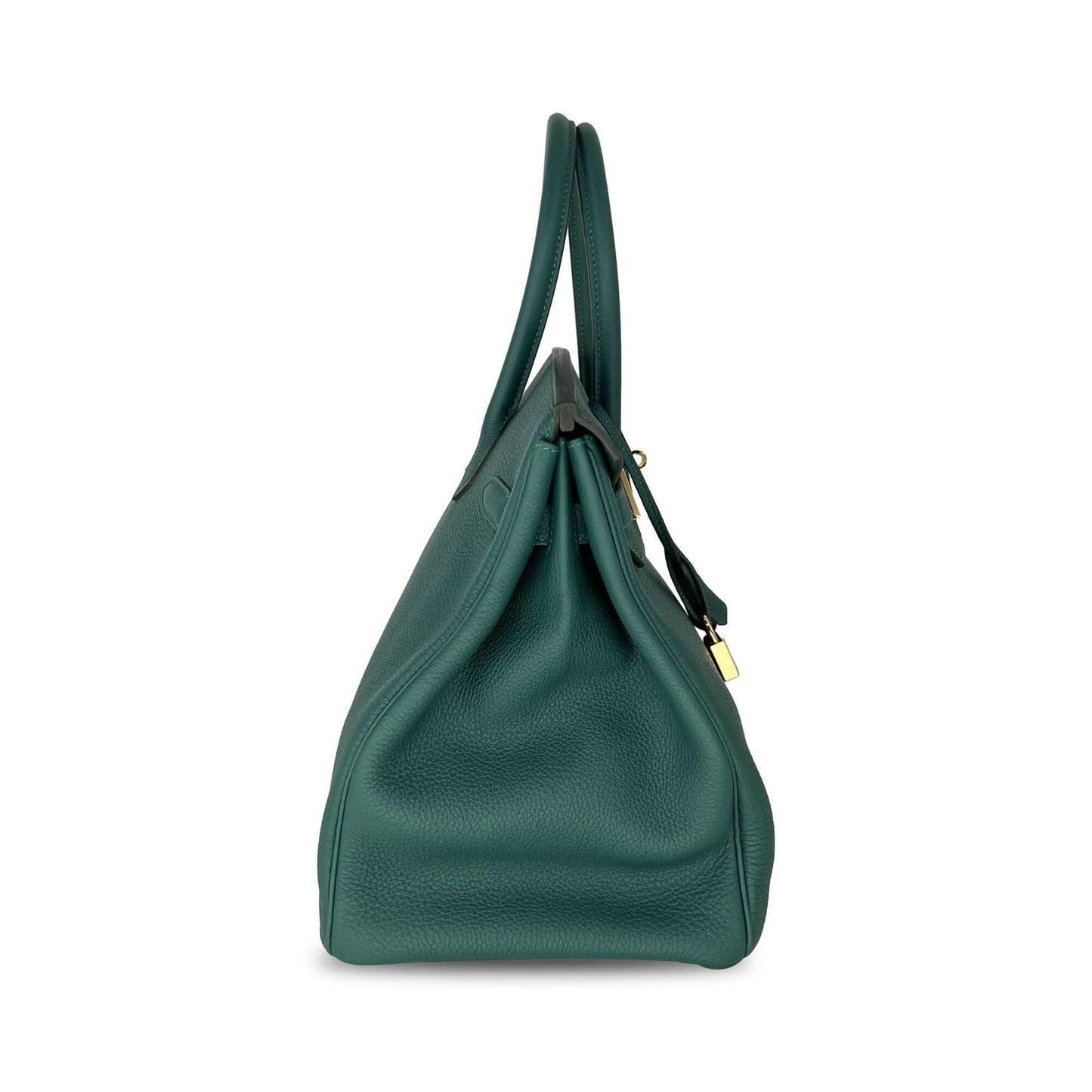 Top Quality Luxury Hermes Birkin Malachite Togo Designer Bag B35 GHW