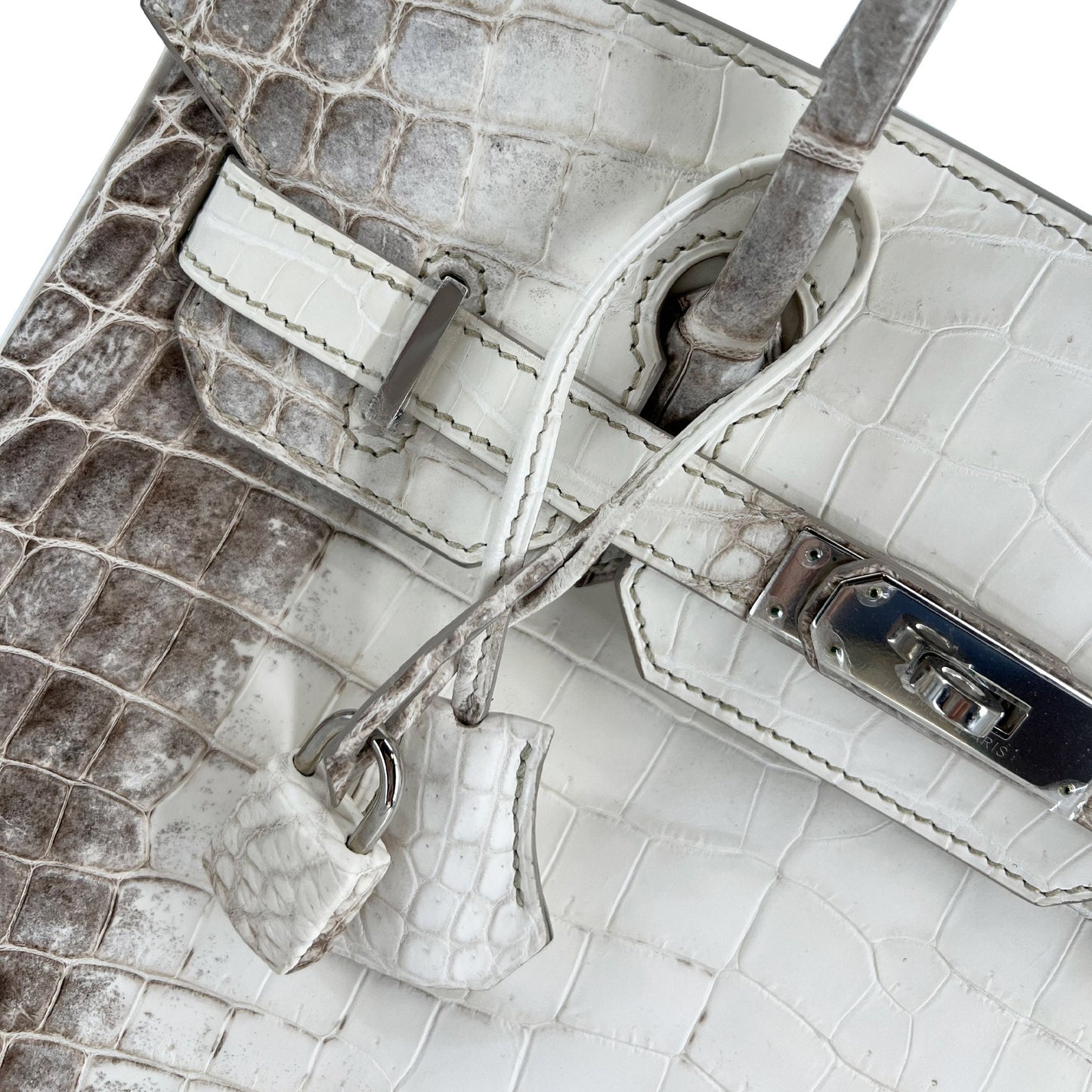 Top Quality Luxury Hermes B30 Himalaya Niloticus Croco Matte PHW designer bag