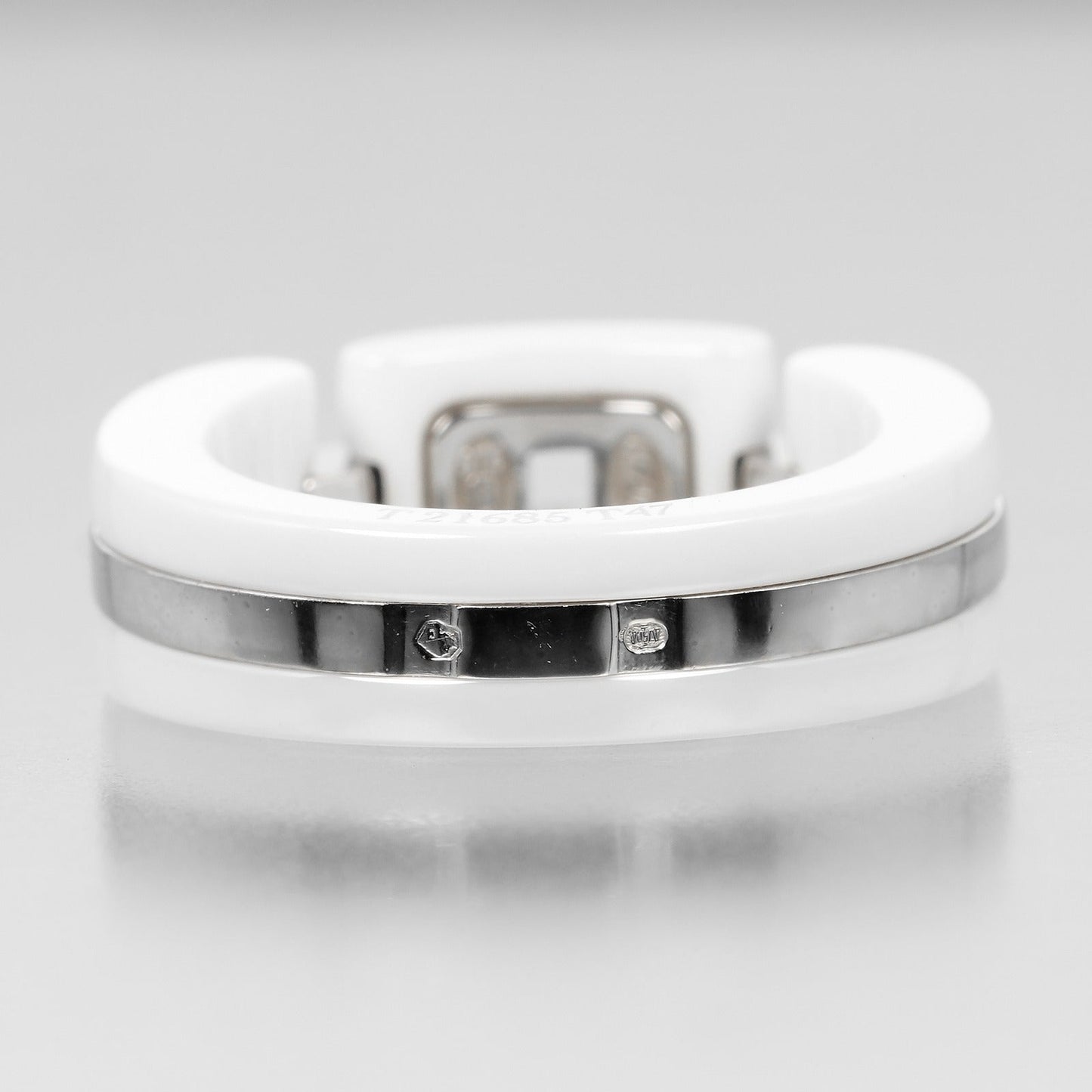 Chanel Ultra Collection White Gold Ceramic Ring